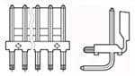 TE CONNECTIVITY 矩形连接器 - 针座 - 公插针 3-644613-2