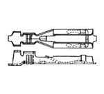 TE CONNECTIVITY 矩形连接器 - 触头 66021-3