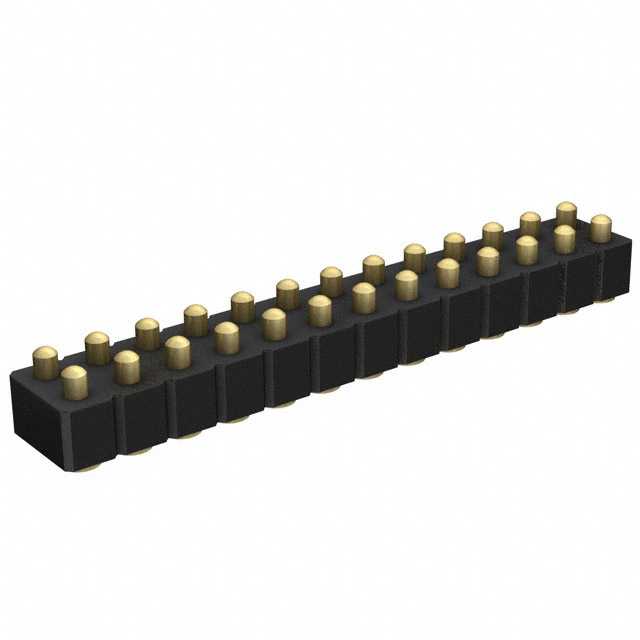 MILL-MAX 矩形连接器 - 弹簧式 813-22-026-30-001101