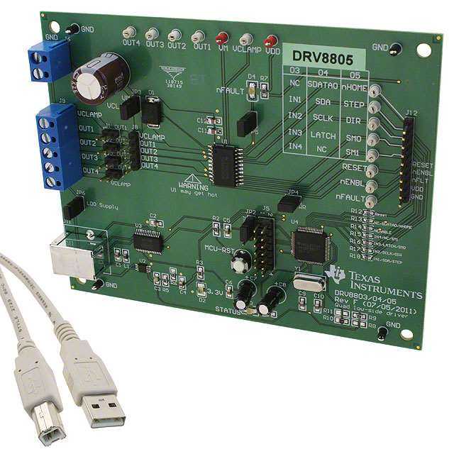 TEXAS INSTRUMENTS 评估、开发板开发工具 DRV8805EVM