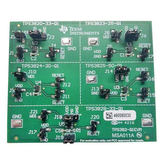 TEXAS INSTRUMENTS 评估、开发板开发工具 TPS382-Q1EVM