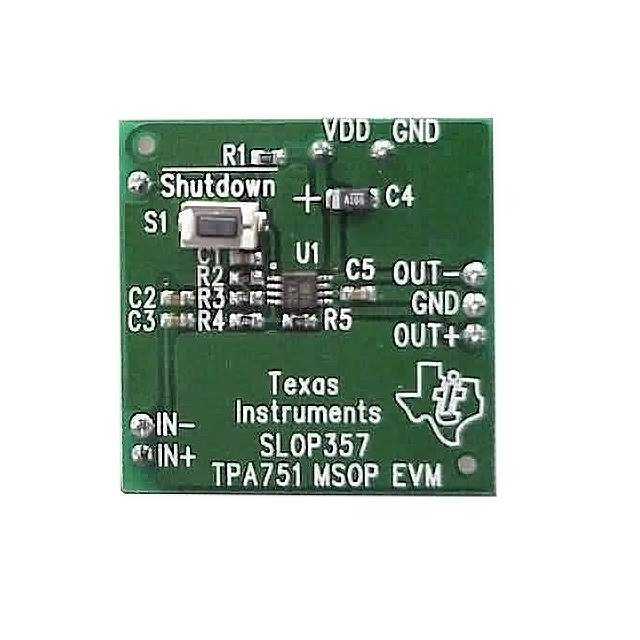 TEXAS INSTRUMENTS 多媒体放大器 TPA751EVM