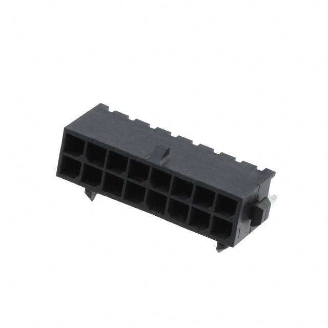 TE CONNECTIVITY 矩形连接器 - 针座 - 公插针 4-794621-6
