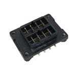 JAPAN AVIATION ELECTRONICS 矩形连接器 - 自由悬挂/面板安装 JN6AS04NJ1
