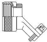 GLENAIR 圆形连接器-后壳和电缆夹 M85049/43-22W