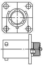 AMPHENOL 圆形连接器 MS27656T25B46S