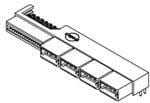 MOLEX 背板连接器 - 专用 45984-8452