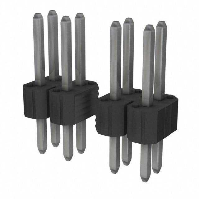 AMPHENOL 矩形连接器 - 针座 - 公插针 68602-436HLF