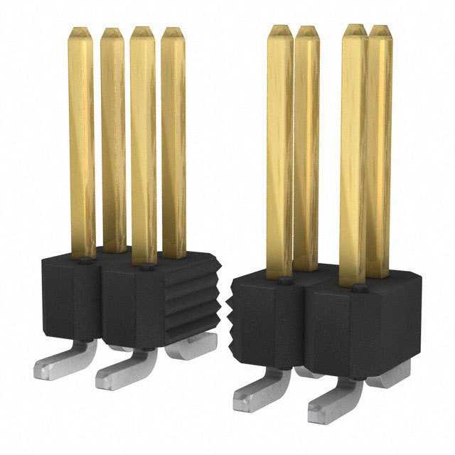 AMPHENOL 矩形连接器 - 针座 - 公插针 95278-802B26LF