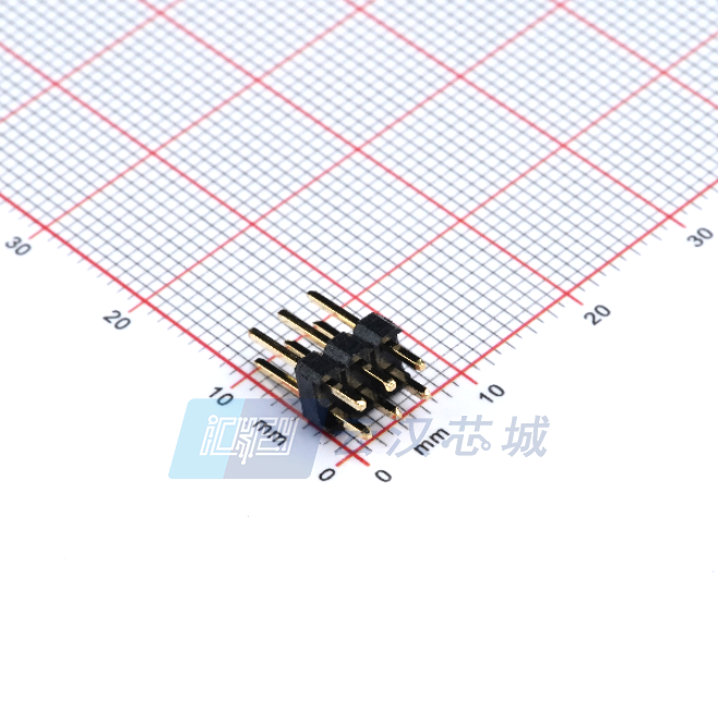 XKB CONNECTIVITY/中国星坤 矩形连接器 - 针座 - 公插针 X6521WV-2x03H-C60D30