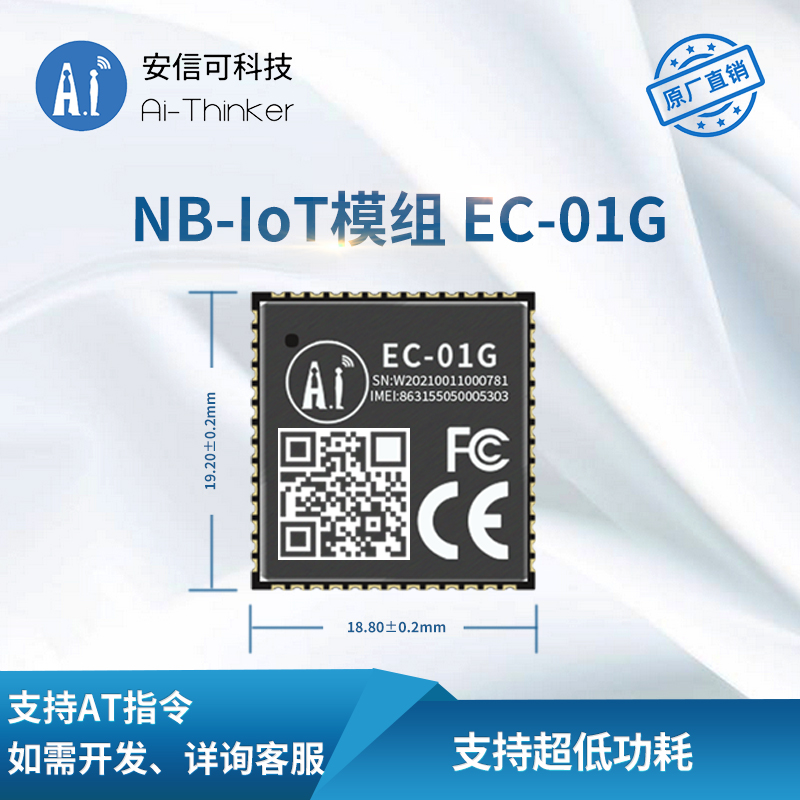 AI-THINKER/深圳安信可科技 4G/3G/2G/NB模块 EC-01G