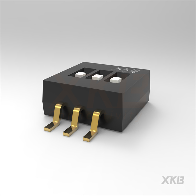 XKB CONNECTIVITY/中国星坤 拨码开关 DSHP03TS-S