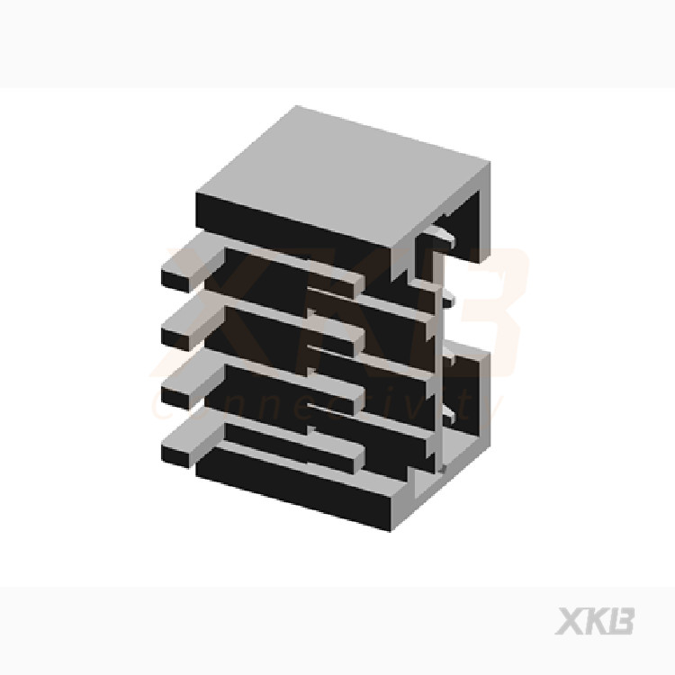 XKB CONNECTIVITY/中国星坤 矩形连接器 - 板载/直接线对板 X1511WVS-04LHF-LPSW