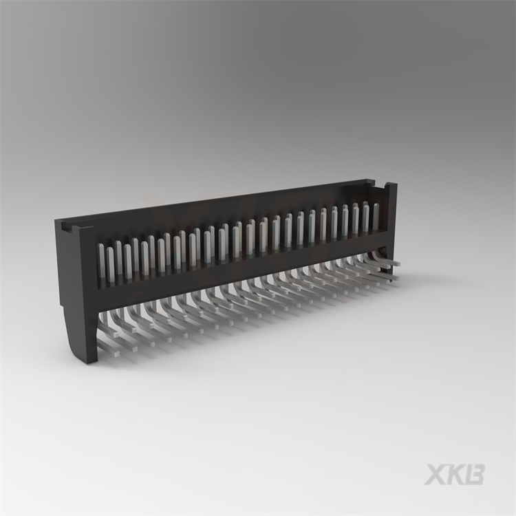 XKB CONNECTIVITY/中国星坤 矩形连接器 - 针座 - 公插针 X2530WR-2x22-PTSN