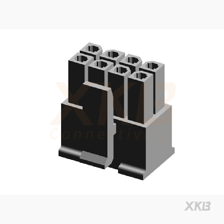 XKB CONNECTIVITY/中国星坤 矩形连接器 - 外壳 X3025HM-2x04-N2