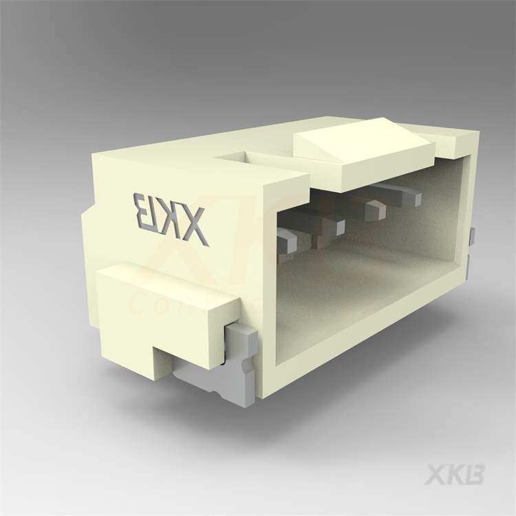 XKB CONNECTIVITY/中国星坤 矩形连接器 - 针座 - 公插针 X8821WRS-04L-LPSN