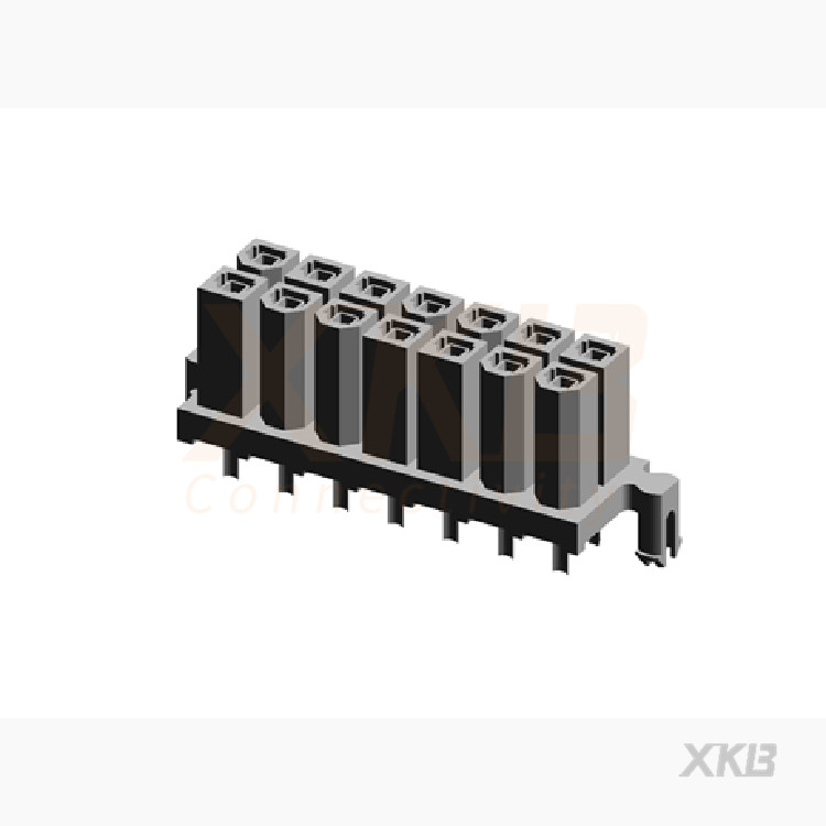 XKB CONNECTIVITY/中国星坤 矩形连接器 - 针座 - 公插针 X9357WV-2x07S-N0SW