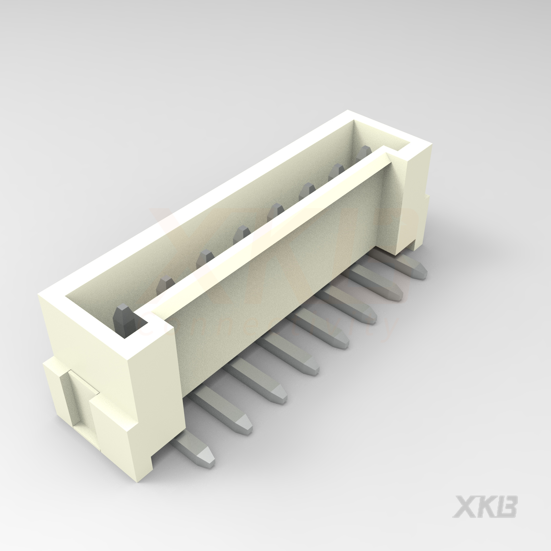 XKB CONNECTIVITY/中国星坤 矩形连接器 - 针座 - 公插针 X9396WVS-08-9TSN
