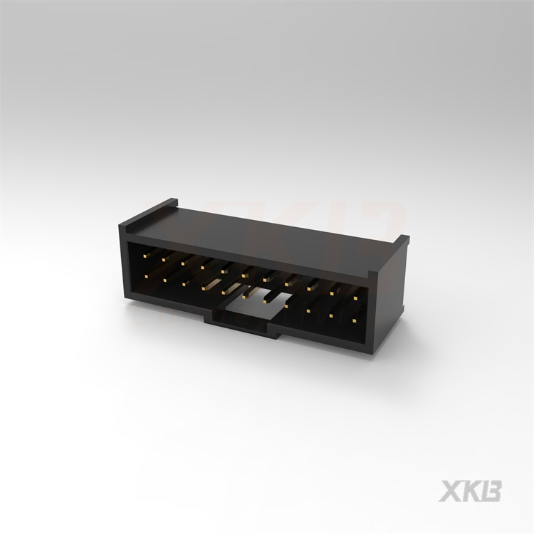 XKB CONNECTIVITY/中国星坤 矩形连接器 - 针座 - 公插针 X9555WV-2x11E-PTV01