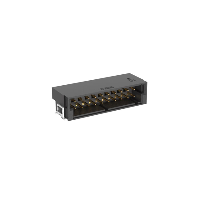 ERNI ELECTRONICS 矩形连接器 - 针座 - 公插针 374317-E