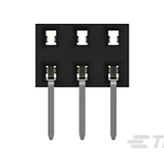 TE CONNECTIVITY 矩形连接器 - 针座 - 插座/母插口 2314926-6