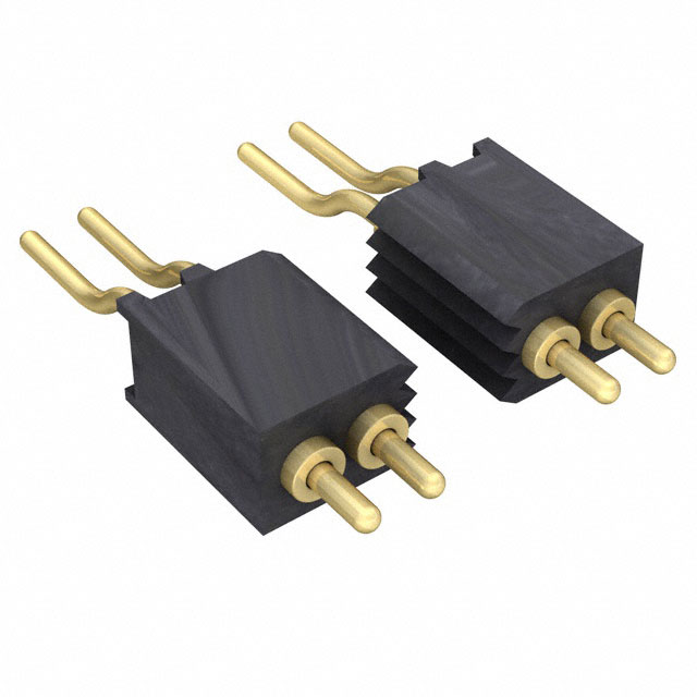 MILL-MAX 矩形连接器 - 弹簧式 854-22-005-40-001101