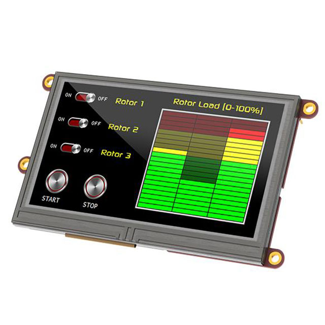 4D SYSTEMS LED显示器件 ULCD-43DT-AR