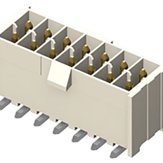 SAMTEC 矩形连接器 - 针座 - 公插针 IPL1-102-01-F-S-K