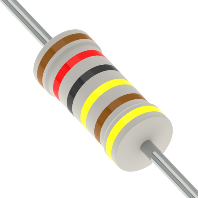 YAGEO/台湾国巨 通孔电阻 HHV-50FT-52-1M2