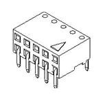 MOLEX 矩形连接器 - 针座 - 插座/母插口 901522214