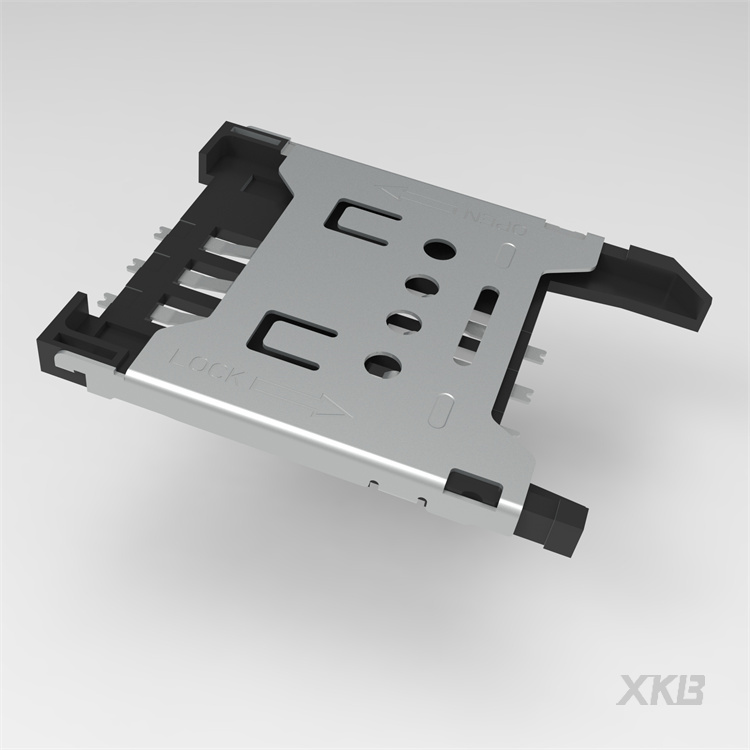 XKB CONNECTIVITY/中国星坤 存储器连接器 - PC 卡插槽 XKSIM-008