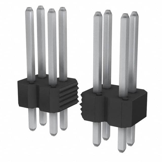 AMPHENOL 矩形连接器 - 针座 - 公插针 77313-422-68LF