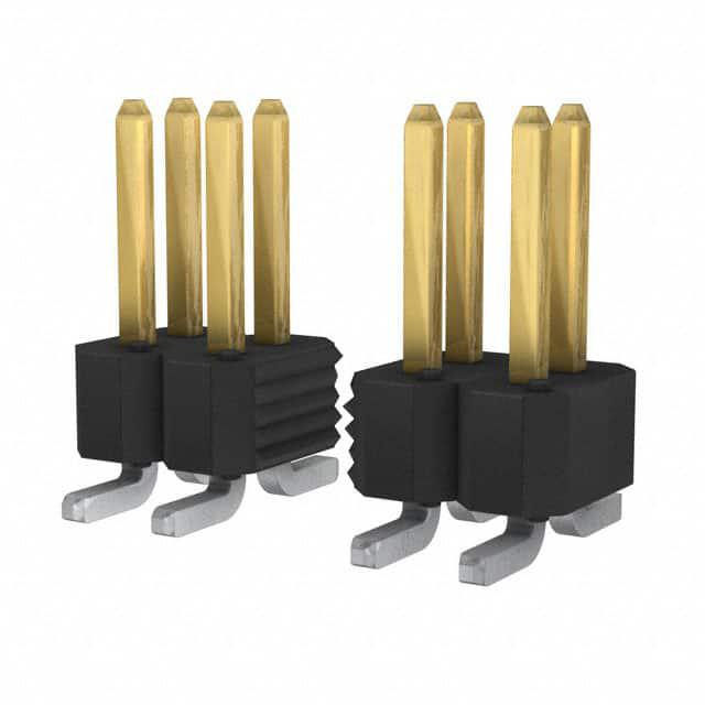 AMPHENOL 矩形连接器 - 针座 - 公插针 95278-108-72LF