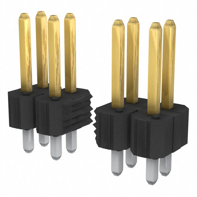 AMPHENOL 矩形连接器 - 针座 - 公插针 67996-220HLF