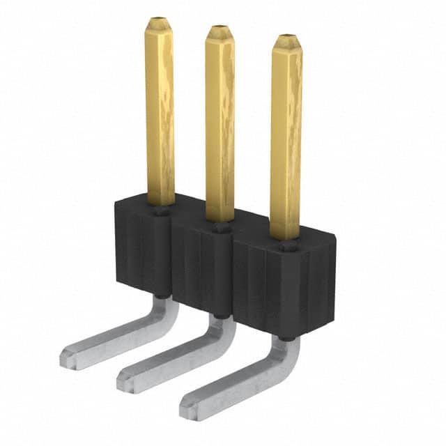 AMPHENOL 矩形连接器 - 针座 - 公插针 68016-103