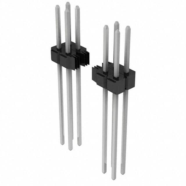 3M 矩形连接器 - 针座 - 公插针 929710-06-36