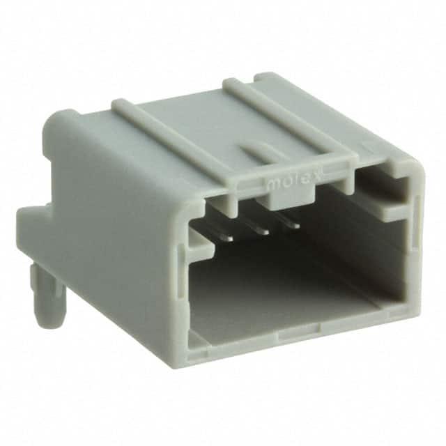 MOLEX 矩形连接器 - 针座 - 公插针 347930041