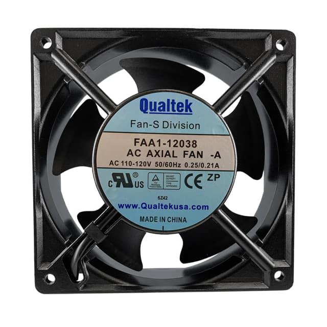 QUALTEK ELECTRONICS 风扇和热管理 FAA1-12038NBKT31-A