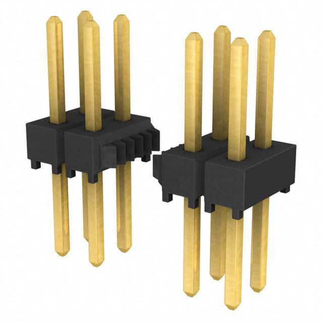 SAMTEC 矩形连接器 - 针座 - 公插针 TSW-150-08-G-D