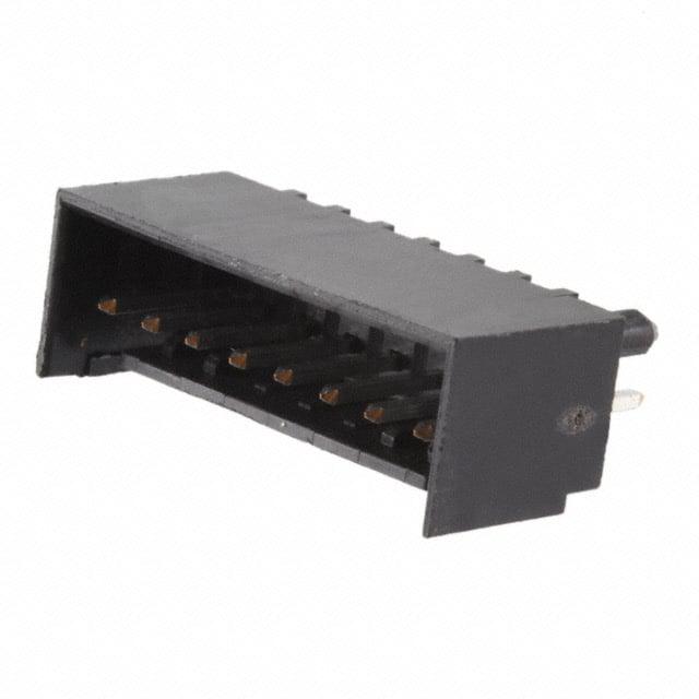 TE CONNECTIVITY 矩形连接器 - 针座 - 公插针 644893-8