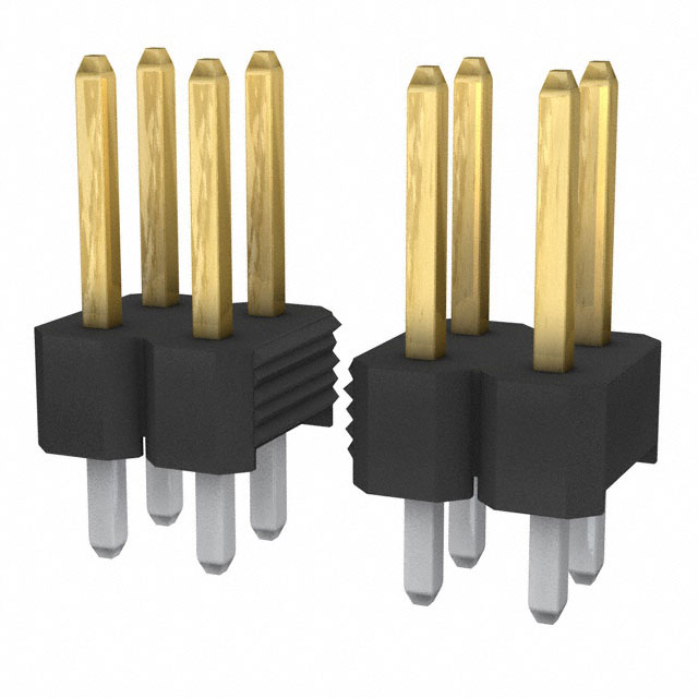 AMPHENOL 矩形连接器 - 针座 - 公插针 861400162YO3LF