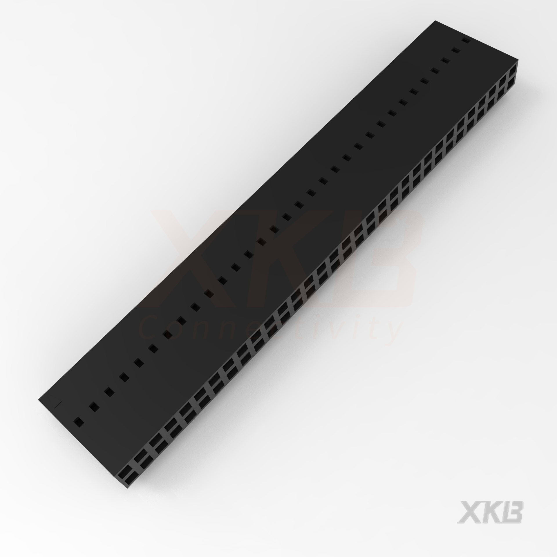 XKB CONNECTIVITY/中国星坤 矩形连接器 - 板载/直接线对板 X9555H-2x32E3-PT