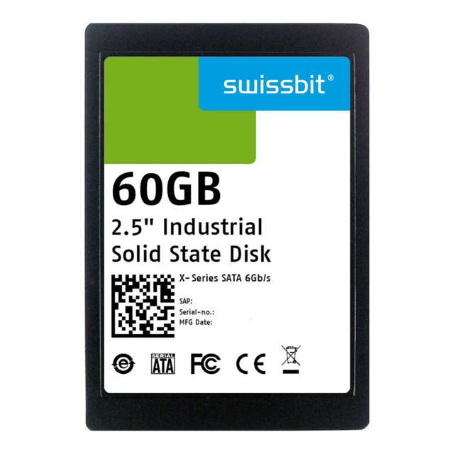 SWISSBIT 固态硬盘(SSD) SFSA060GQ1AA2TO-C-LB-216-STD