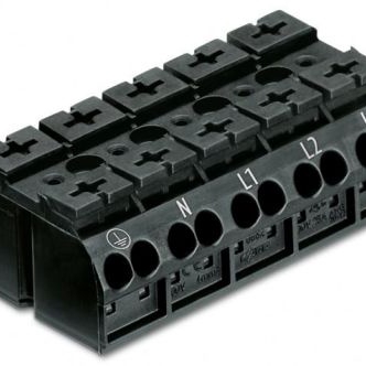 WAGO 接线板-面板安装 862-9515