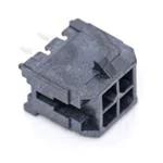 MOLEX 矩形连接器 - 针座 - 公插针 430450413