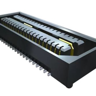 SAMTEC 矩形连接器 - 板垫片/叠接器（板对板） QSE-060-01-H-D-A-K-TR