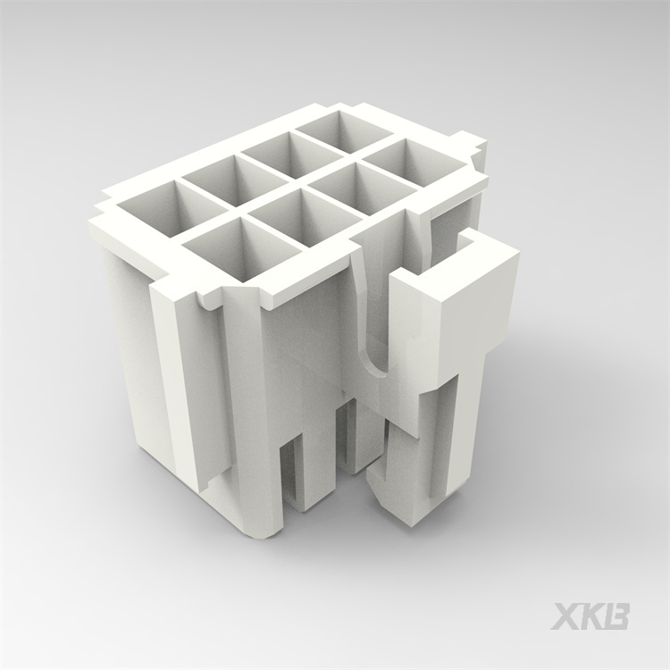 XKB CONNECTIVITY/中国星坤 矩形连接器 - 外壳 X2026H-2x04D-N0