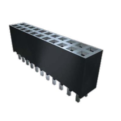 SAMTEC 矩形连接器 - 针座 - 插座/母插口 SSW-108-02-T-D-RA