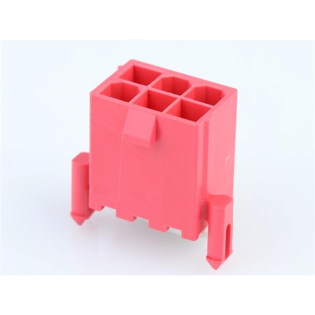 MOLEX 矩形连接器 - 针座 - 公插针 1724470404