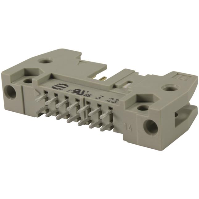 HARTING 矩形连接器 - 针座 - 公插针 09185106902